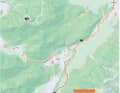 Image section of a Strava map