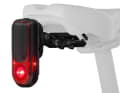 The rear light can also be attached to the seat stays. However, the bracket is not included in the scope of delivery.