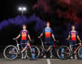 The Jayco-AlUla men's jersey and the Liv AlUla Jayco women's jersey