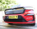 The race organisers' electric Skoda will be used on most stages.