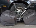 The Bora-Hansgrohe captain's Shiv TT was already in front of the bus at the start of the seventh stage.