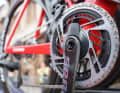 Customised: You won't find SRAM 51/47 chainrings in specialist shops