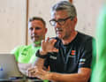 DSV head coach Christian Schwaiger is a passionate racing cyclist and places great emphasis on uncompromising fitness in his training philosophy