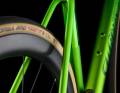 Largely round tubes, an almost horizontal top tube - the Wilier is orientated towards traditional racing bike virtues without appearing unfashionable.