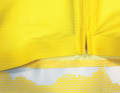The stage profiles on the stretchy grippers feature on all the leader’s jerseys