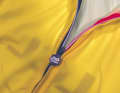 One feature that really stands out is a special zip on the yellow jersey: it is only when the zip is opened that the French tricolour becomes visible, stretching the full length of the placket.
