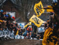 Lotte Kopecky wins the women's race and makes her Belgian compatriots happy