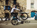 The Colnago V4Rs in action