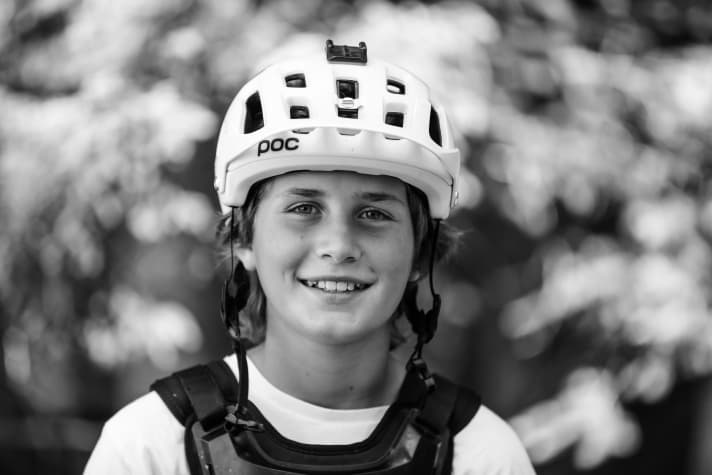 Youngster Matti Welz (12) ist noch kein Bike-Profi, ein Checker aber allemal. Matti liebt Airtime.