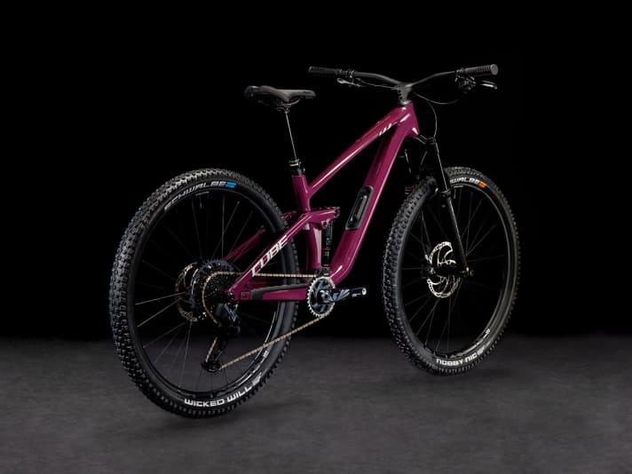 Das ONE44 C:68X SLX in der Farbe Wine´n´Grey kostet 5399 Euro und soll 12,6 Kilo wiegen.