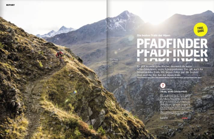   Wir haben für euch die besten zehn Trails der Alpen ausfindig gemacht.
