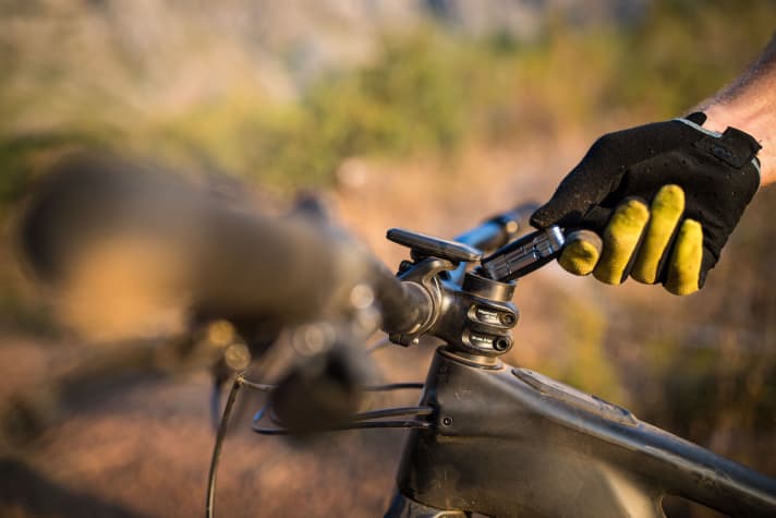   Typisch Specialized. Dank SWAT-Tool im Steuerrohr ist das nötigste Werkzeug immer an Bord.
