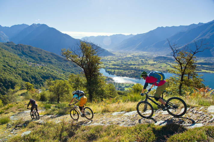   Der Comer See ist der drittgrößte See in Italien und für Biker ein Touren-Paradies.