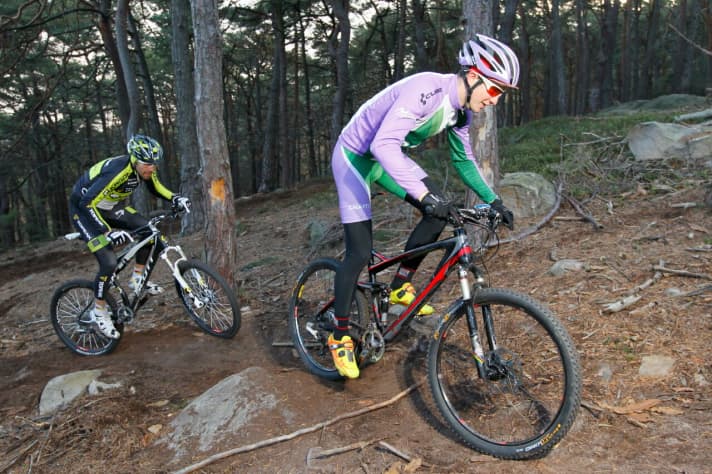   Mountainbiken ist Spaß und Naturerlebnis. Auf dem Geländefahrrad sind dem Abenteuer keine Grenzen gesetzt.