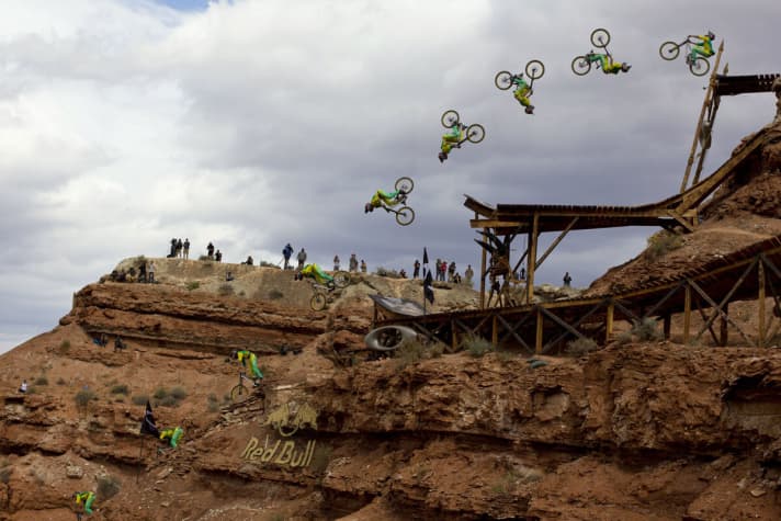   Best Trick: Cam Zink landete den wohl spektakulärsten Backflip der Zweirad-Geschichte.