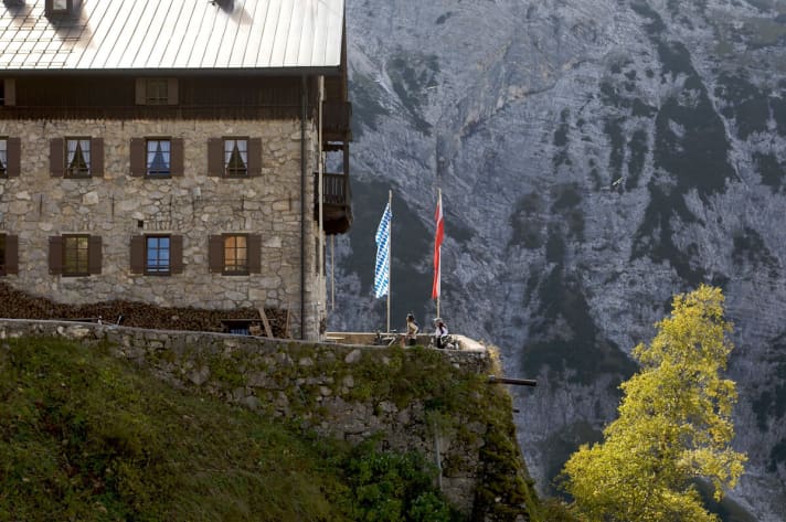   Das Karwendelhaus in Tirol