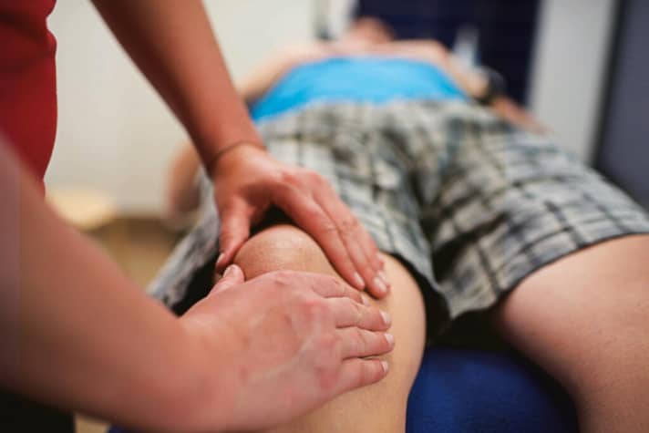   Nach einer Knie-OP am Schleimbeutel kam Christian nicht mehr so richtig in Fahrt.