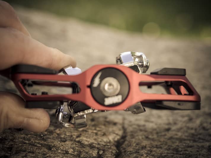 Teil der Woche KlickPedal mit großer Plattform BIKE