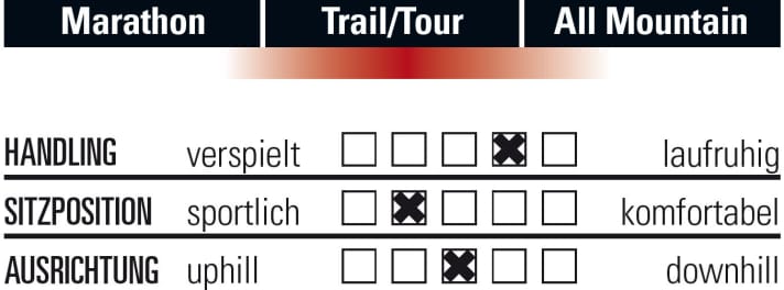   Das Fahrverhalten des BMC Speedfox 01