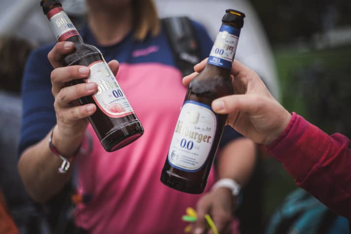 Und Bitburger kümmert sich nach der Tour wieder um den Mineralienhaushalt. | t.