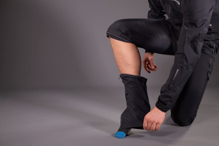   Zip-off: Die Beine können per Reißverschluss abgenommen werden.