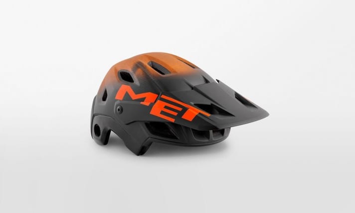   MET Parachute MCR: Auch ohne Kinnbügel kann man den Helm fahren.