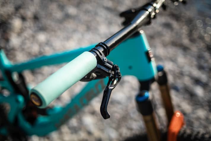  Der Markt bietet keine leichtere MTB-Bremse als die Trickstuff Piccola Carbon.