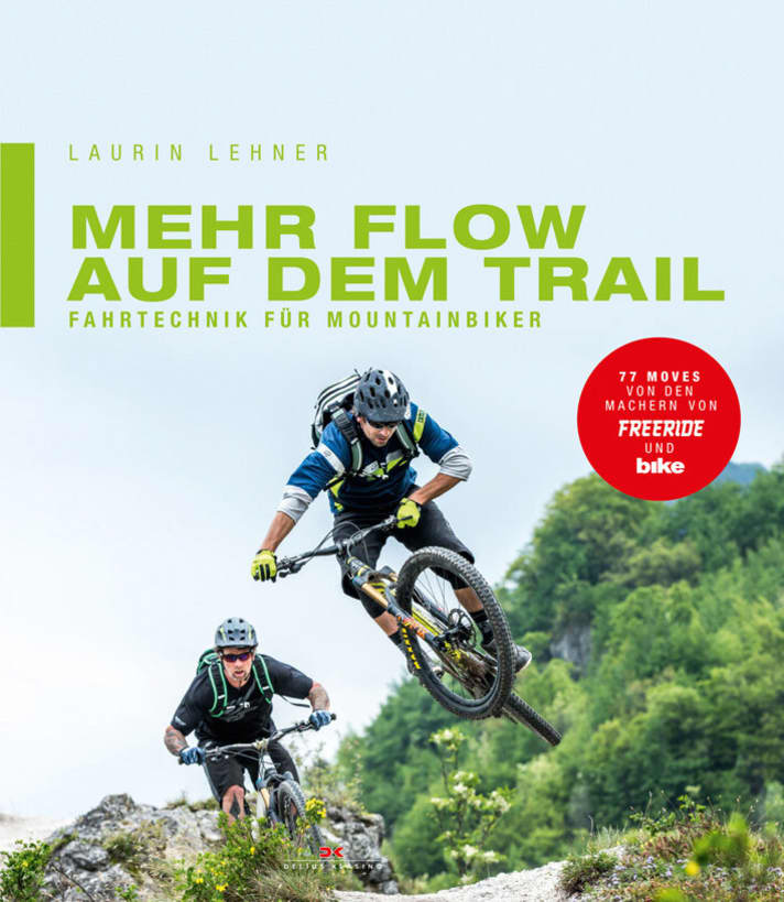 Tipp 7: "Mehr Flow auf dem Trail" macht Lust auf Fahrspaß, Adrenalin und Euphorie. Ob Bikepark, City oder Downhill – für jedes Gelände und jeden Einsatz finden Sie hier die richtige Herangehensweise.   ISBN: 978-3-667-11261-3 | <a href="https://www.delius-klasing.de/mehr-flow-auf-dem-trail-11261" target="_blank" rel="noopener noreferrer">https://www.delius-klasing.de/mehr-flow-auf-dem-trail-11261</a>