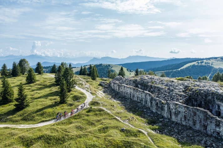   Von Lienz zum Gardasee – die Route der 24. BIKE Transalp schlägt für 2022 überraschend neue Wege ein.