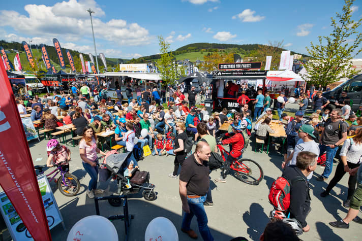 Actie, een goede sfeer en alles aan de fiets - dat is het BIKE Festival Willingen.