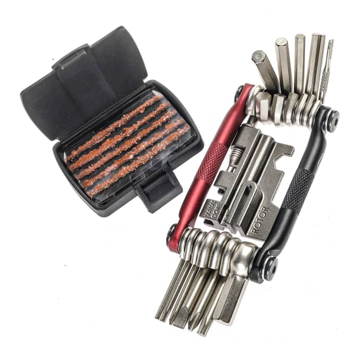 Multi-outils Vélo Crankbrothers M20 - Noir Avec Kit De Réparation Sans Tube - Neuf