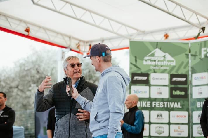 Der Erfinder des BIKE Festivals: Uli Stanciu (75)