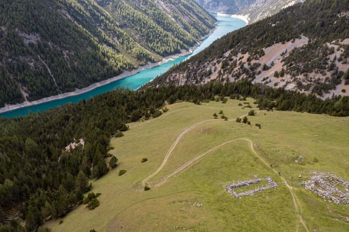 Passo Gallo: Nicht nur landschaftlich ein Highlight. Sein Trail beginnt genau genommen schon an der Alp Astras. Aber es sind 20 Kilometer mit Laktat-Spitzen.
