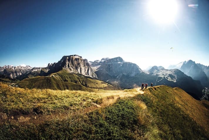 5 Highlight-Trails in den Dolomiten