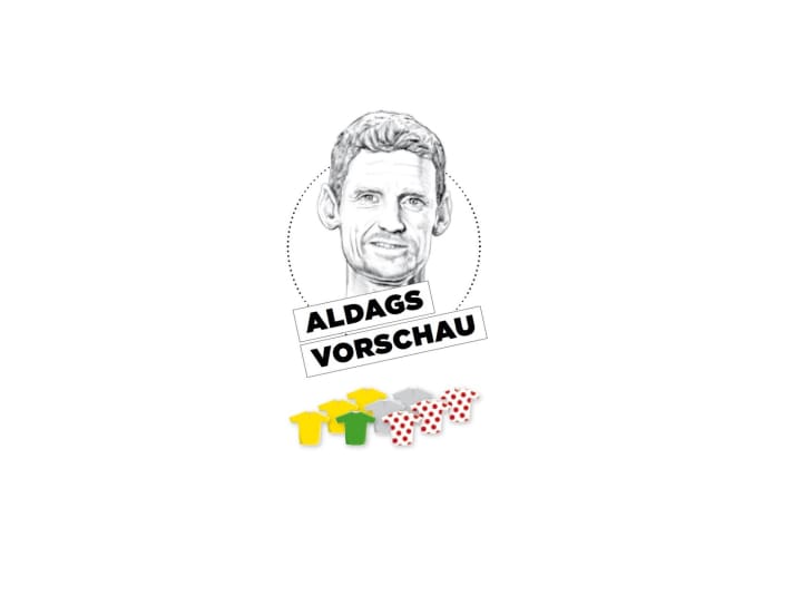 Diese Bedeutung misst Rolf Aldag der 18. Etappe für Gelb, Grün und Bergtrikot zu - je mehr farbige Trikots, desto größer die Bedeutung.