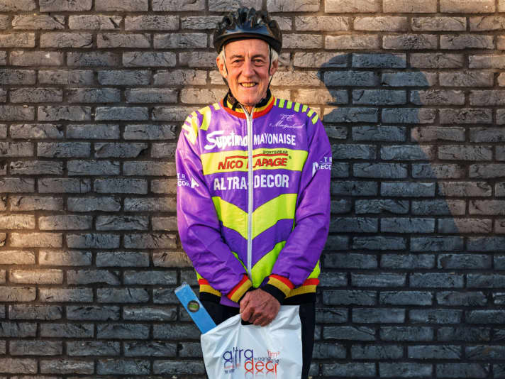 Fitter Senior: Johan De Smet ist 73 und freut sich, nach Corona wieder Rennen fahren zu können