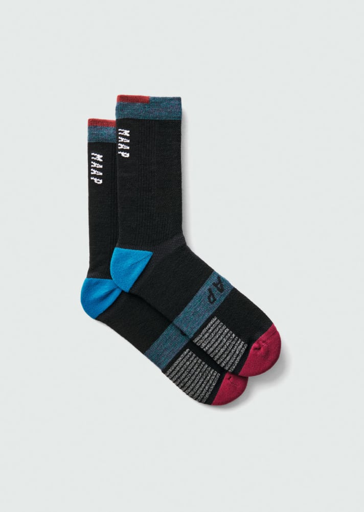 Die Alt_Road Merino-Socken von MAAP.