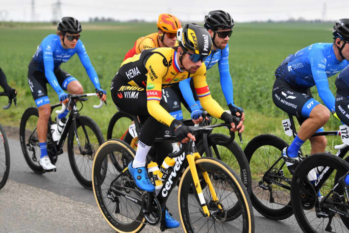 Primoz Roglič – 2019 Zweiter, im vergangenen Jahr Sturzpech: er wartet noch auf seinen ersten Gesamtsieg bei der Tour de France. 
