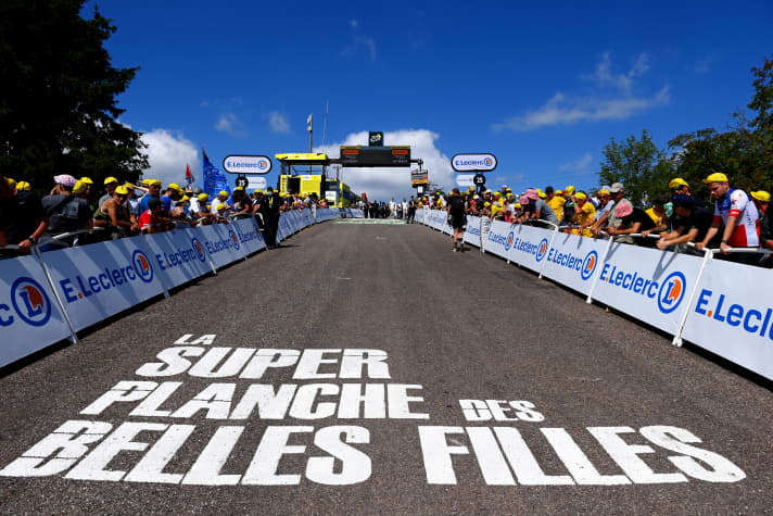 Die Tour de France der Frauen 2022 endet an der Super Planche des Belles Filles