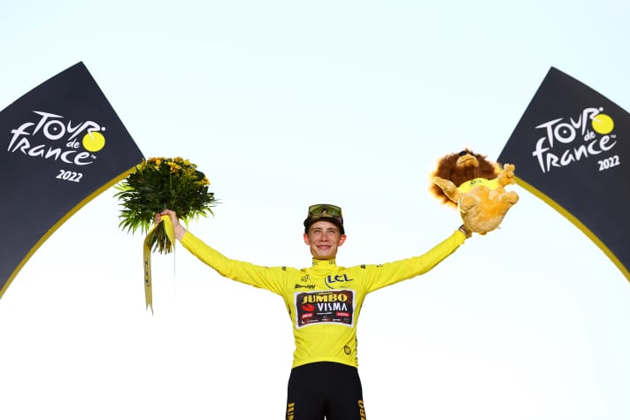 Triumph in Paris: Jonas Vingegaard gewann 2022 die Tour de France