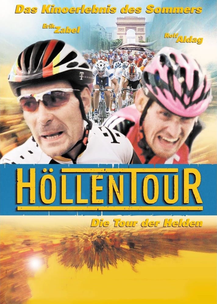Das Cover der legendären Radsport-Doku Höllentour aus dem Jahr 2004.