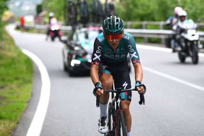 Lennard Kämna beim Giro d’Italia 2022