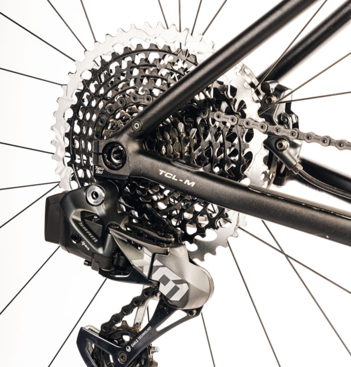 Besonderheit bei SRAM AXS: Rennrad-Schaltungen lassen sich mit Mountainbike-Teilen kombinieren
