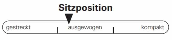 Die Sitzposition des Cube Reaction 2025 fällt sportlich aber nicht extrem aus.