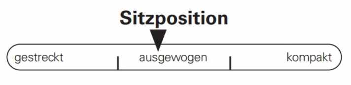 Durch das kompakte Cockpit fällt die Sitzposition am Bike Ahead The Frame ausgewogen aus.