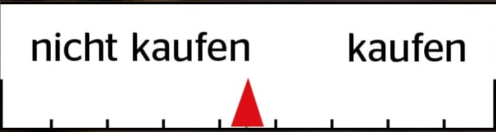 Das FREERIDE-Urteil gibt das subjektive Urteil des Testers wieder: Würde er sich selber kaufen oder nicht?
