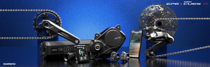 Shimano EP6 mit Cues Di2