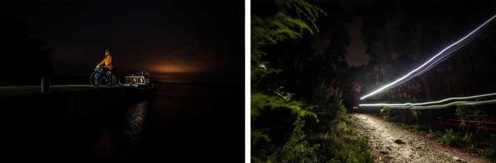   Nachtfahrten können Spaß machen, stellen aber höhere Anforderungen an Mensch, Material und Organisation.