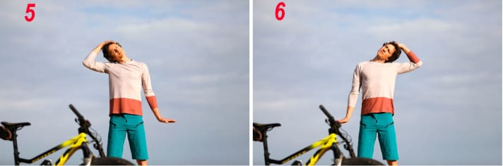 Mehr Beweglichkeit – Übungen für Nacken und Halswirbelsäule: Neigen