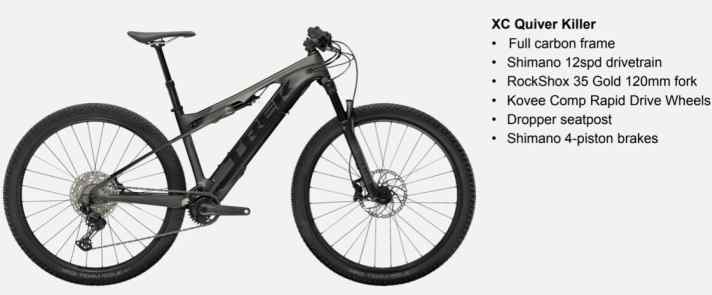   Trek E-Caliber 9.6. Preis: 6799 Euro. Gewicht: 18,49 Kilo (Herstellerangabe in Größe M)